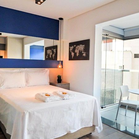 상파울루 Easy Star - Charmoso Studio Na Vila Omlimpia - Ts02G 아파트 외부 사진