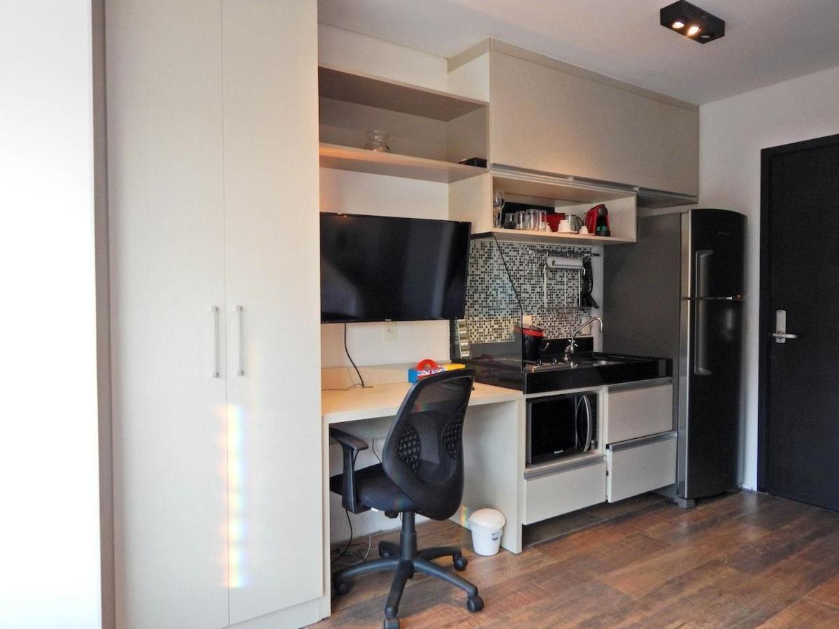 상파울루 Easy Star - Charmoso Studio Na Vila Omlimpia - Ts02G 아파트 외부 사진